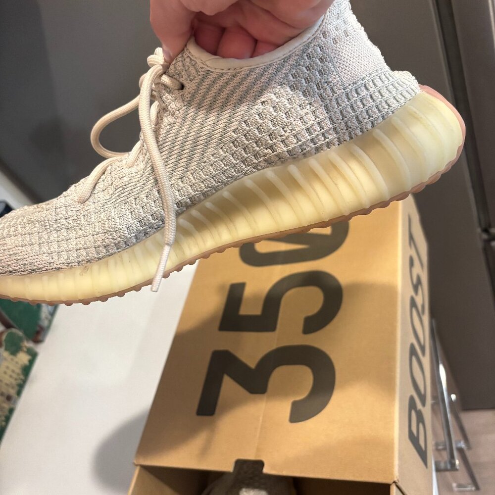 Yeezy Boost 350 V2 "Citrin" Non-Reflective • Men’s US 10.5 • Clean In Box